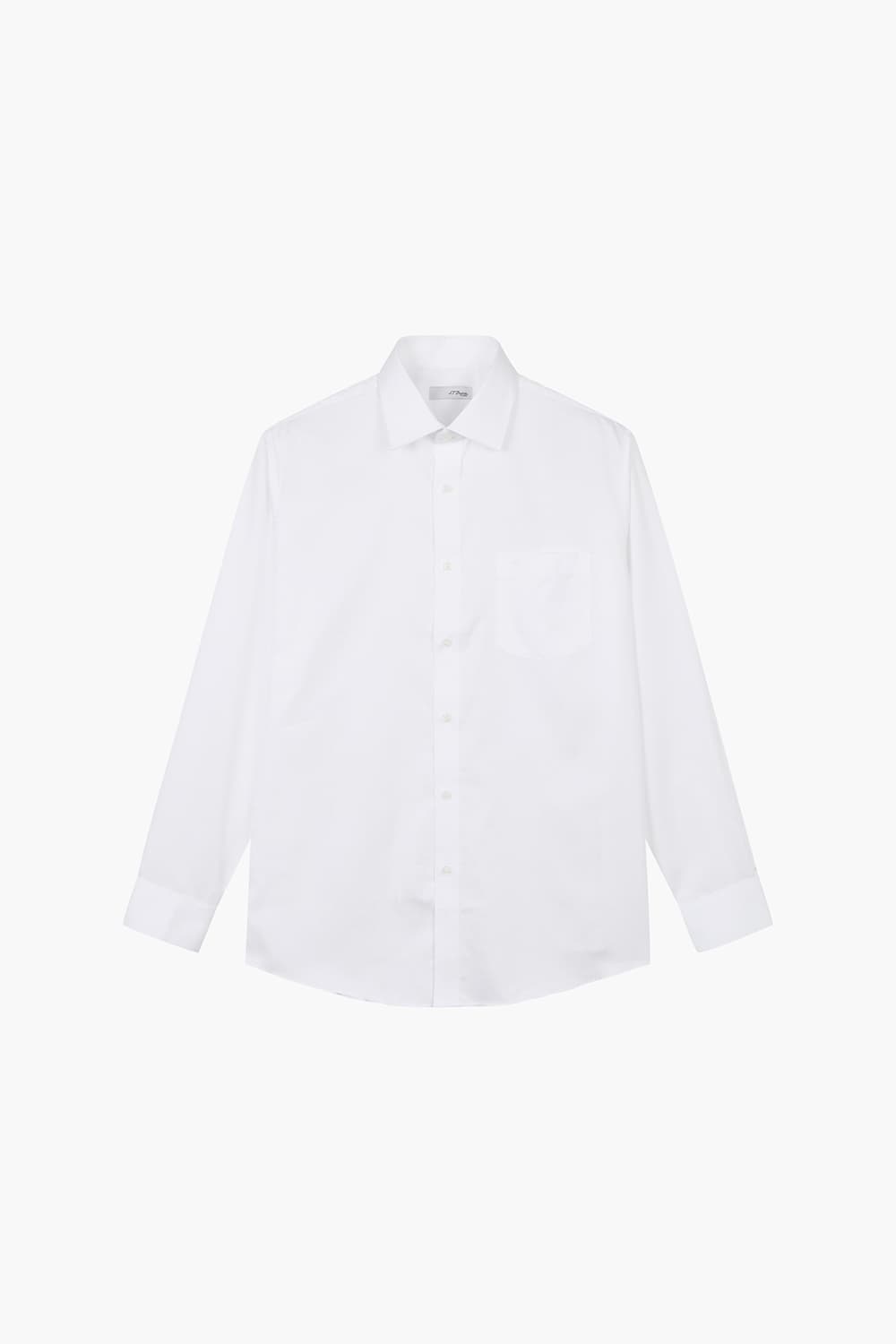 [패밀리세일] 사틴 솔리드 701 비즈니스 셔츠 화이트