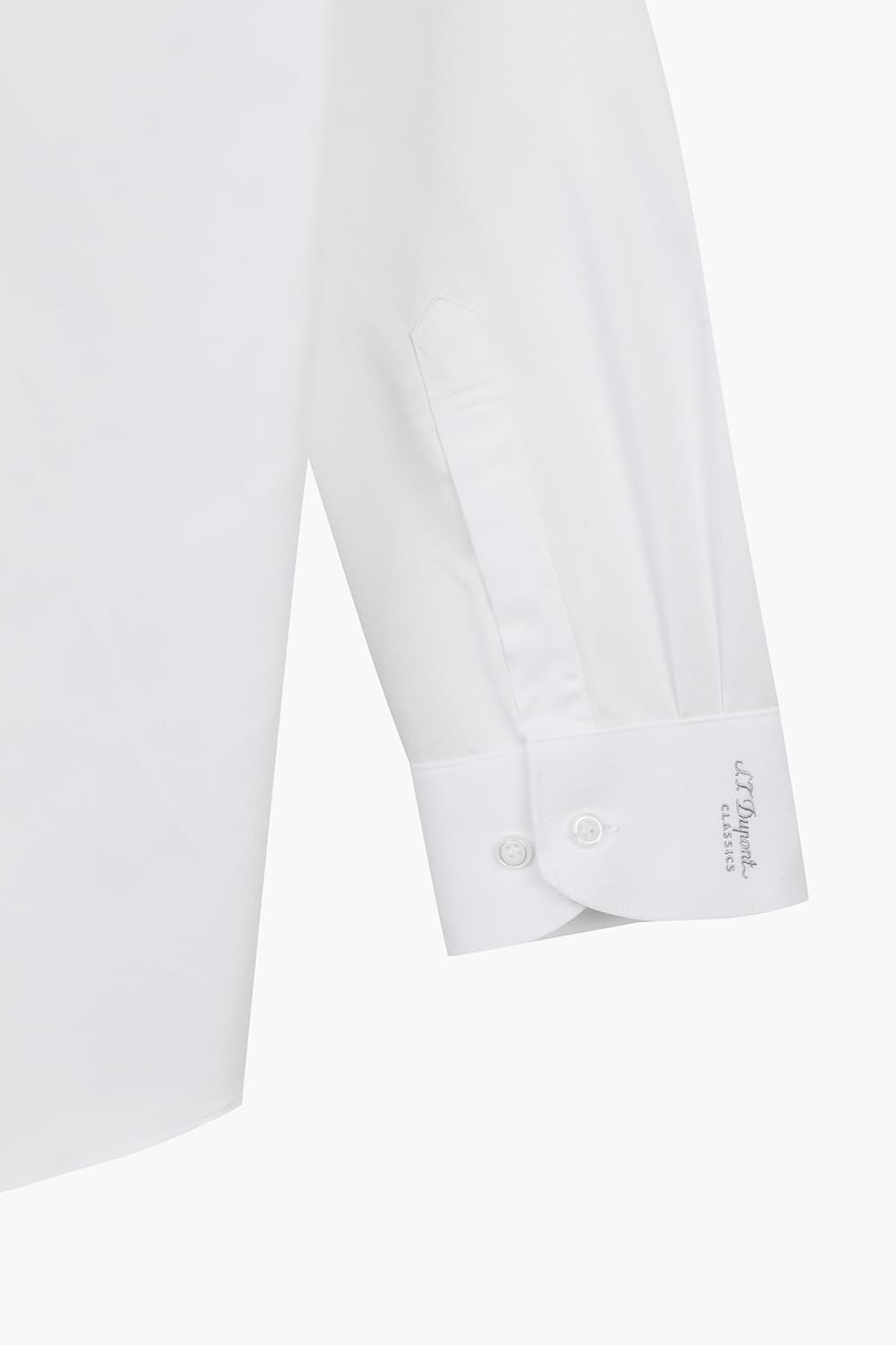 [패밀리세일] 사틴 솔리드 701 비즈니스 셔츠 화이트