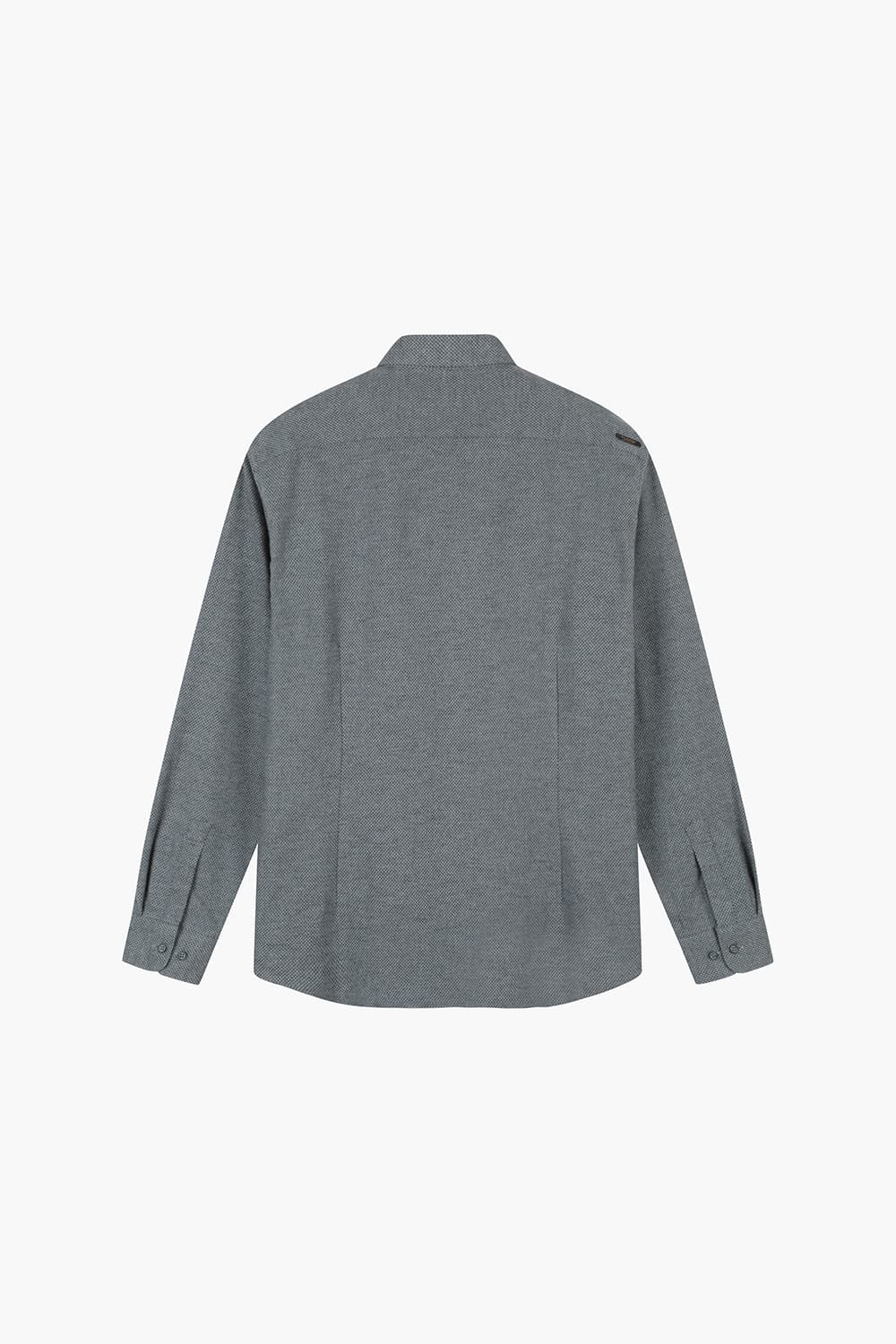 [패밀리세일] 도비 체크 기모 283 컴포터블 셔츠 그린