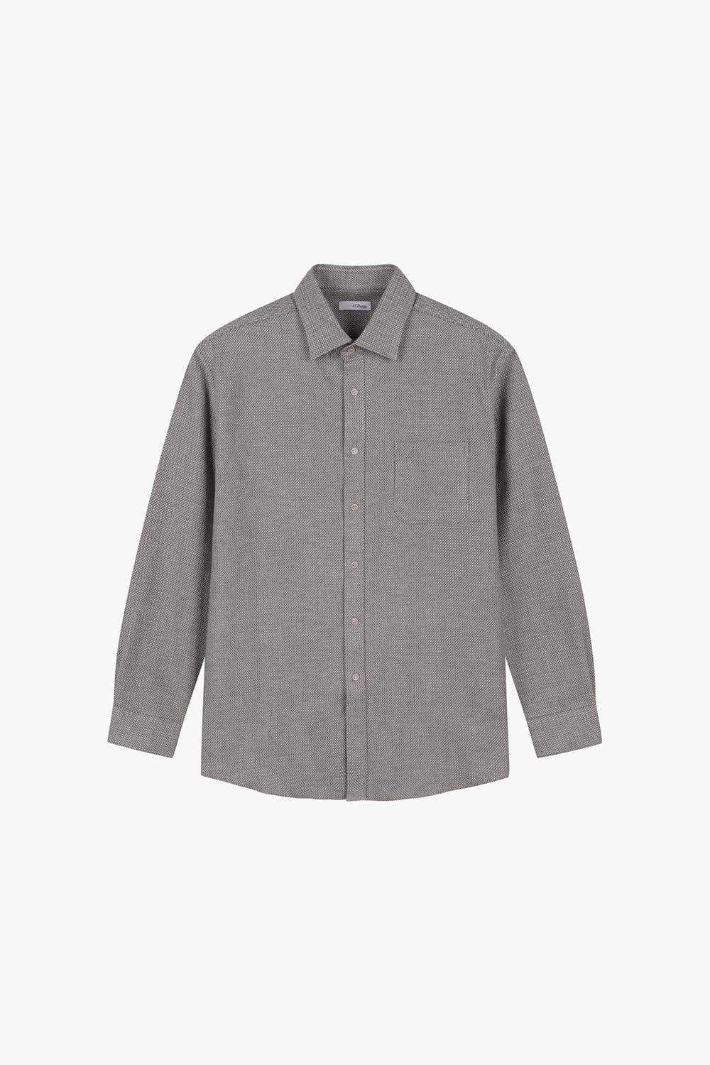 [패밀리세일] 도비 기모 222 비즈니스 셔츠 베이지