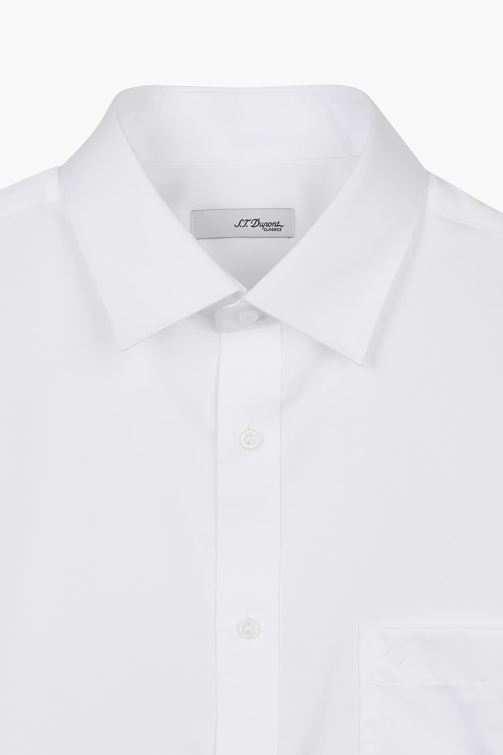 [패밀리세일] 사틴 솔리드 701 비즈니스 셔츠 화이트