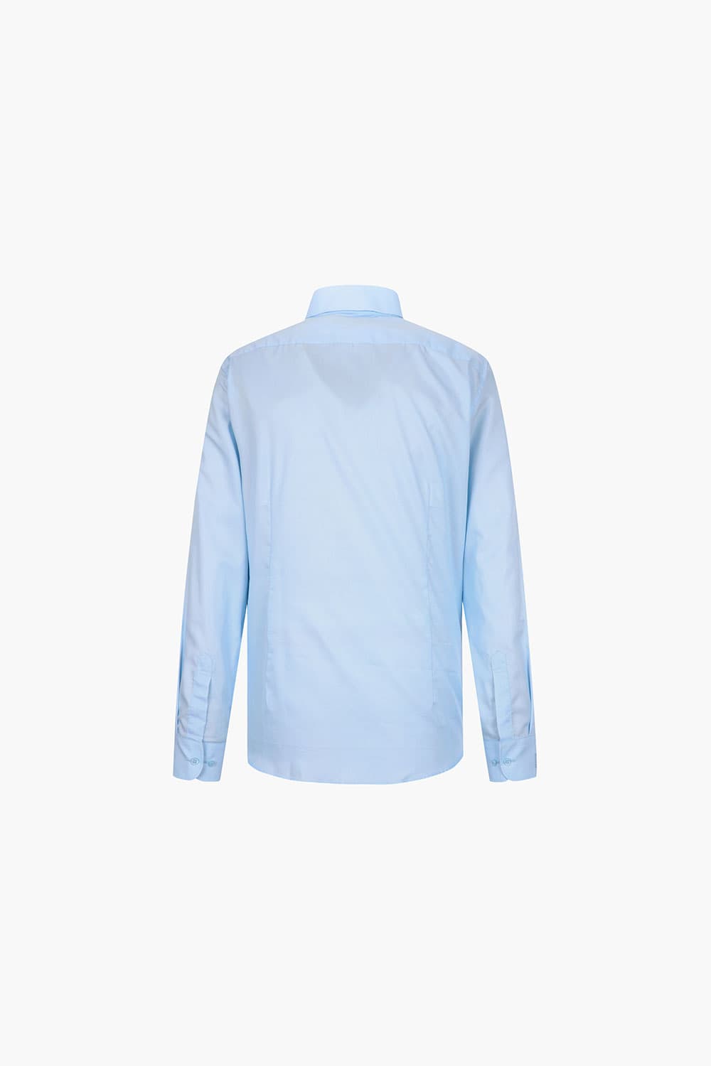 [패밀리세일] 트윌 솔리드 스냅 카라 752 컴포터블 셔츠 블루