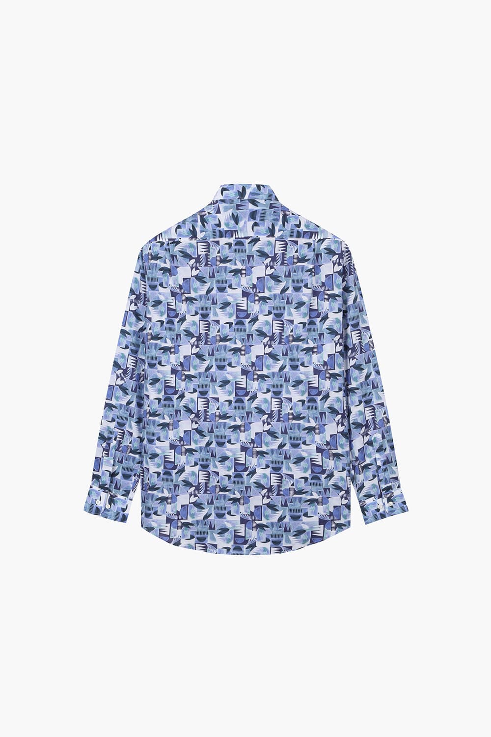 [패밀리세일] 몬티 프린트 509 비즈니스 셔츠 블루