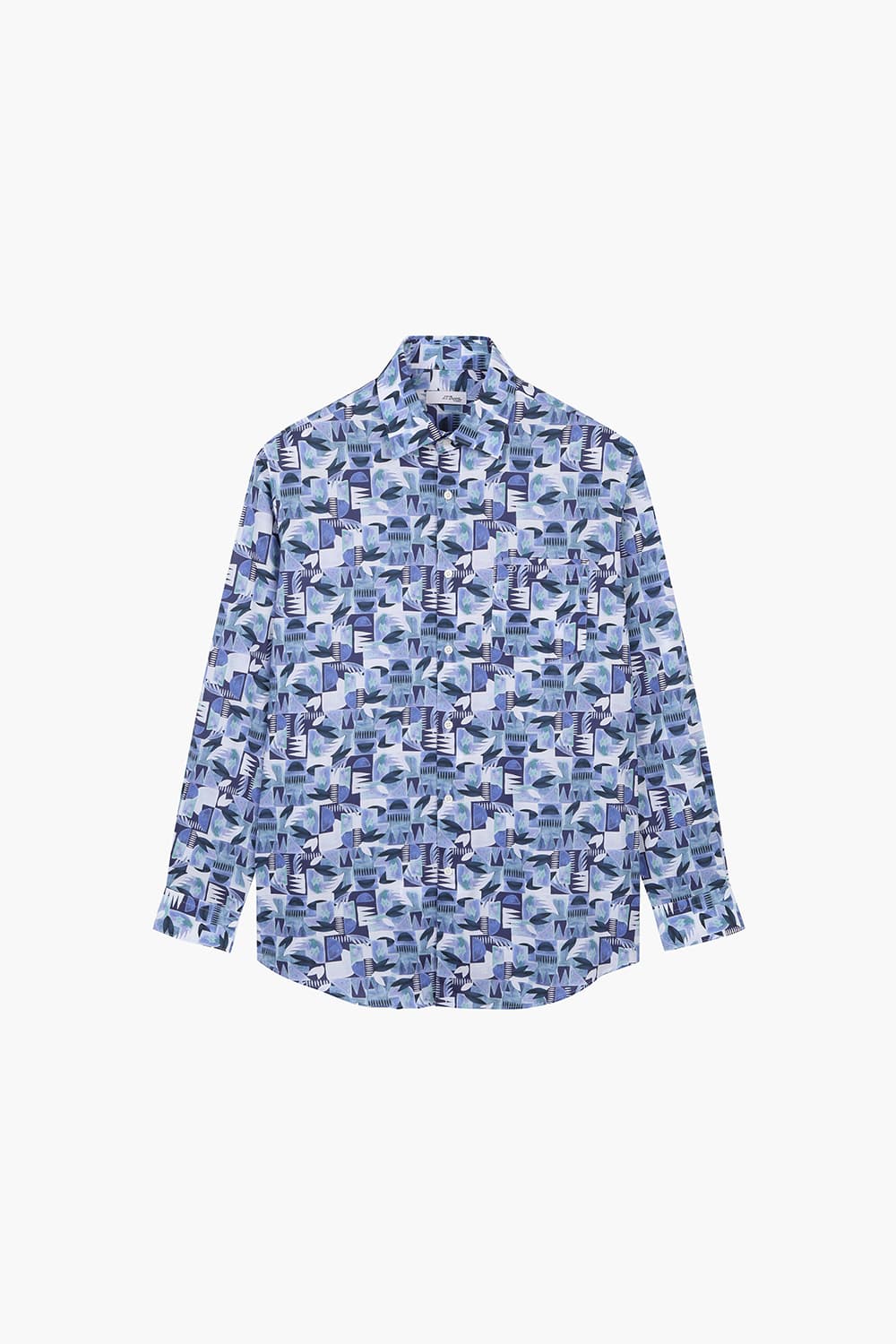 [패밀리세일] 몬티 프린트 509 비즈니스 셔츠 블루