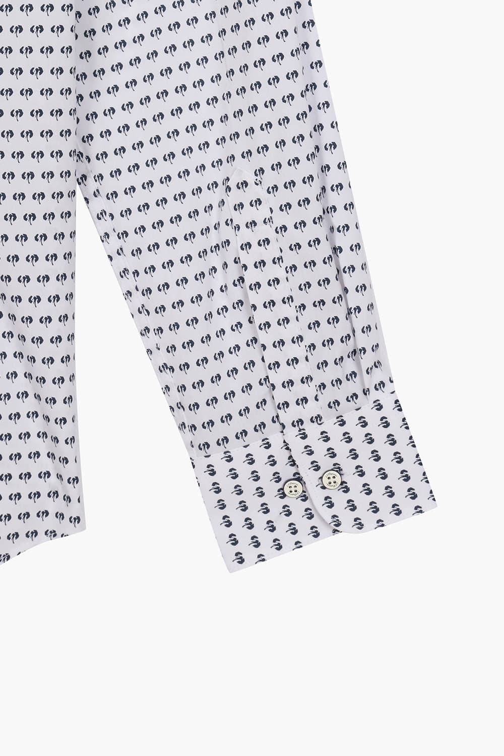 [패밀리세일] 스트레치 프린트 770 컴포터블 셔츠 네이비