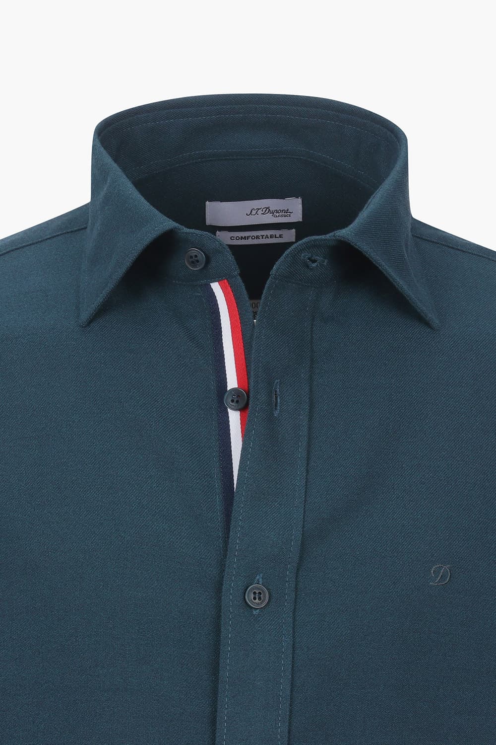 [패밀리세일] 솔리드 기모 트리콜로르 957 컴포터블 셔츠 그린