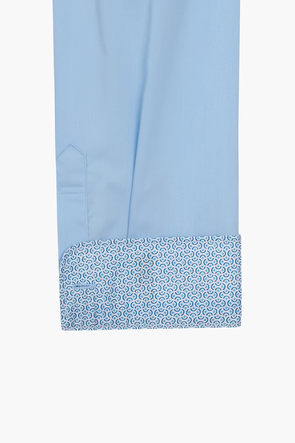 [패밀리세일] 스트레치 배색 925 컴포터블 셔츠 블루