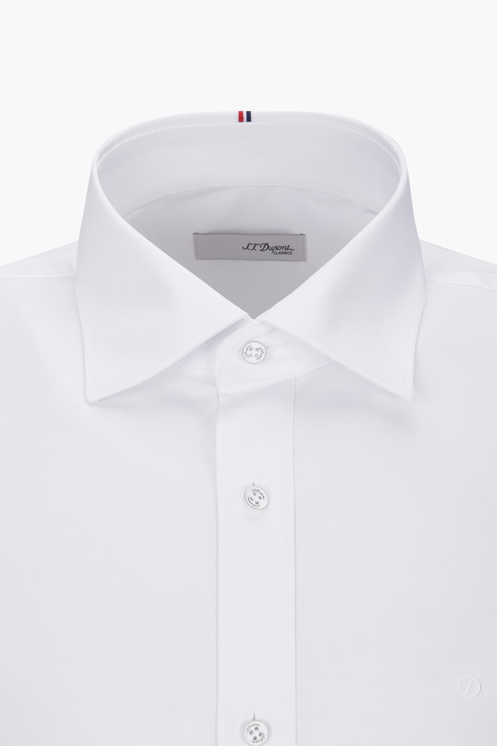 [패밀리세일] 커프스 카라 트리콜로르 376 컴포터블 셔츠 화이트