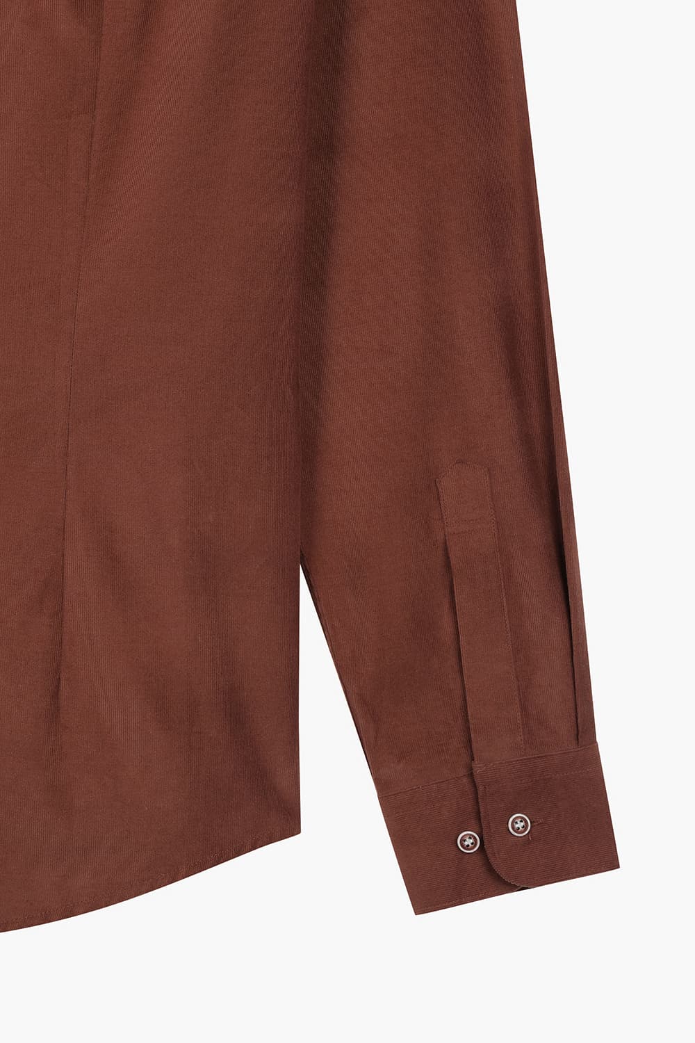 [패밀리세일] 코듀로이 플라켓 트리콜로르 322 컴포터블 셔츠 브라운