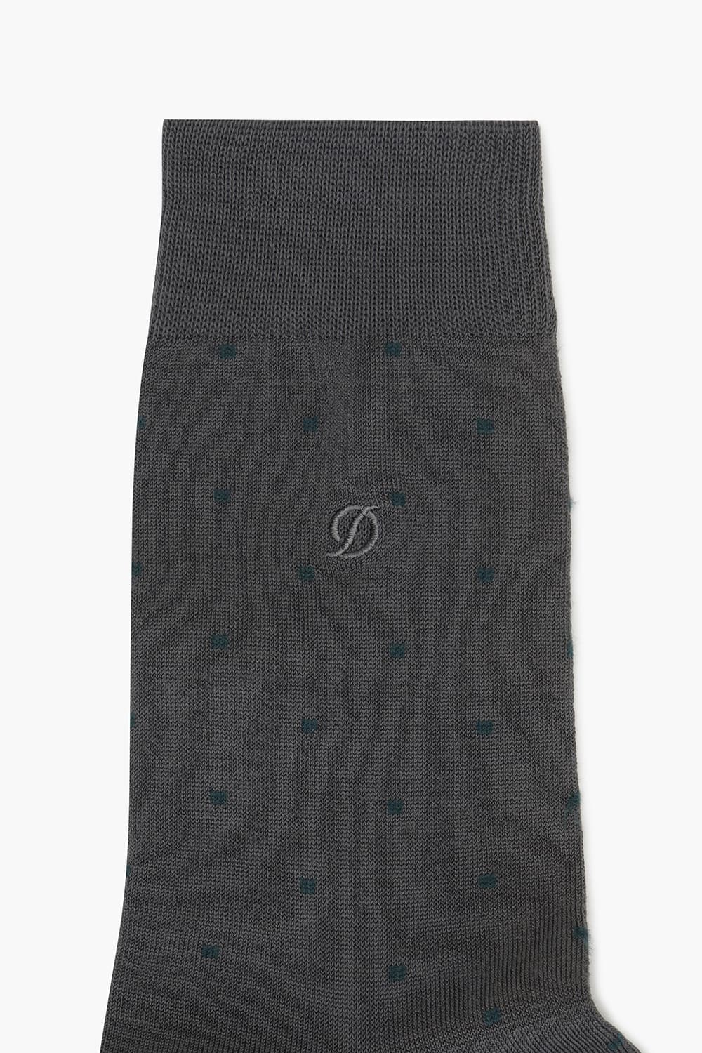 [패밀리세일] 도트 올오버 1002 장목 양말 그레이