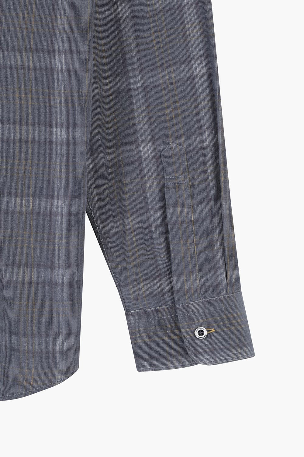 [패밀리세일] 코듀로이 빅체크 334 컴포터블 셔츠 그레이