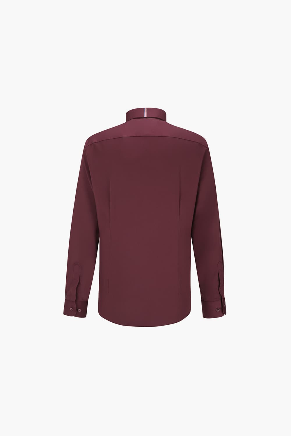 [패밀리세일] 커프스 카라 트리콜로르 376 컴포터블 셔츠 와인