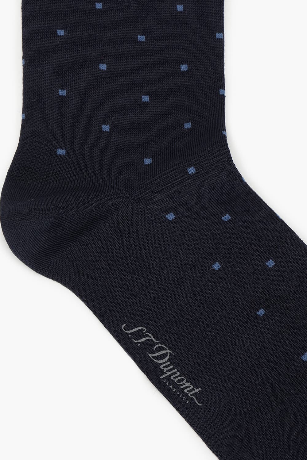 [패밀리세일] 도트 올오버 1002 장목 양말 네이비