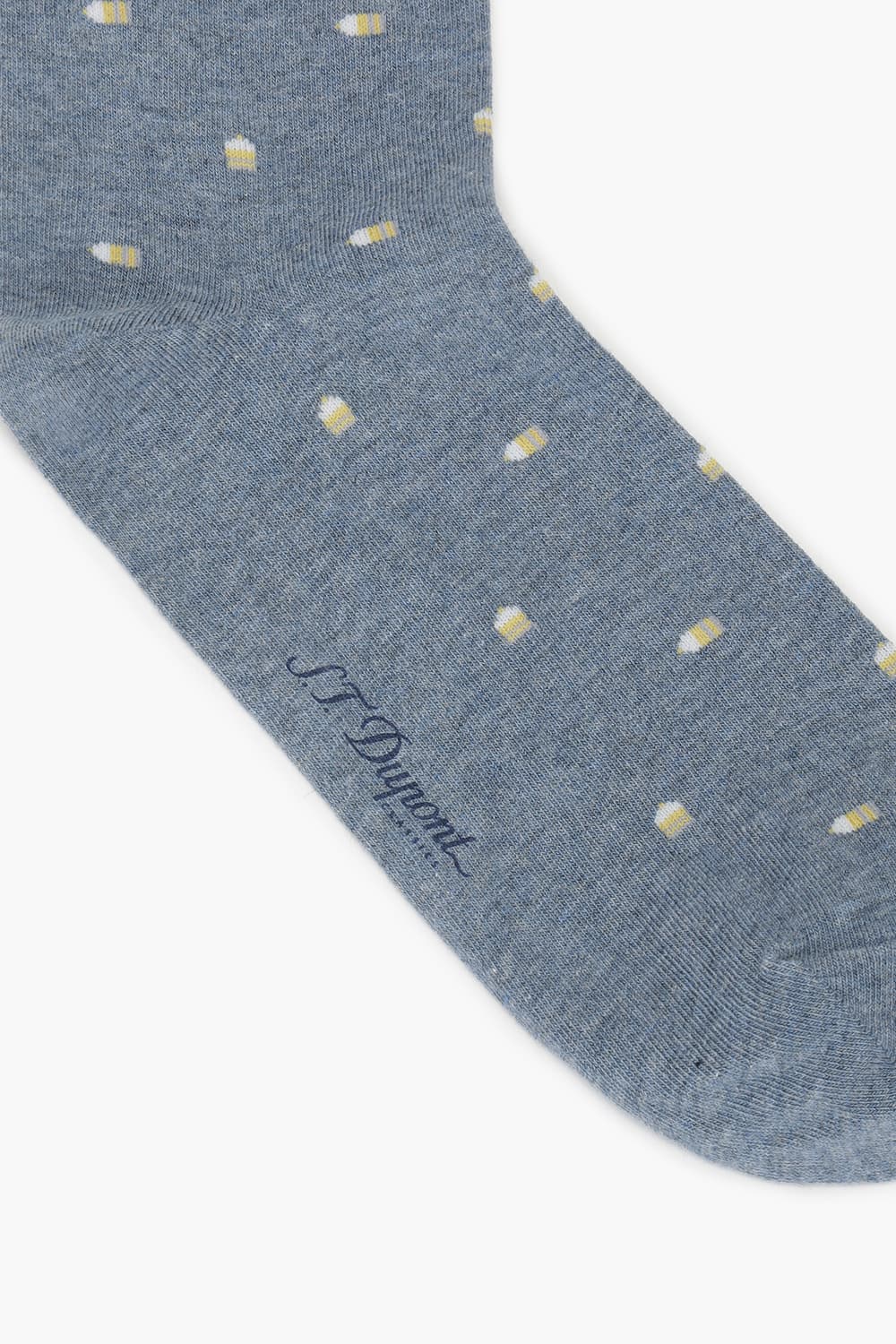 [패밀리세일] 펜슬 모티브 올오버 1301 장목 양말 블루