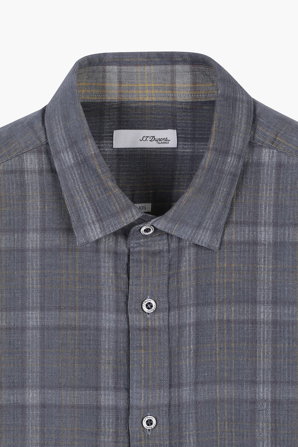 [패밀리세일] 코듀로이 빅체크 334 컴포터블 셔츠 그레이