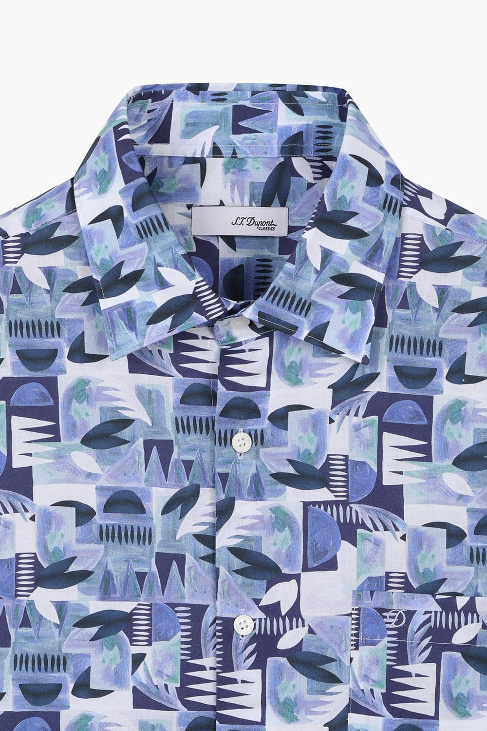 [패밀리세일] 몬티 프린트 509 비즈니스 셔츠 블루