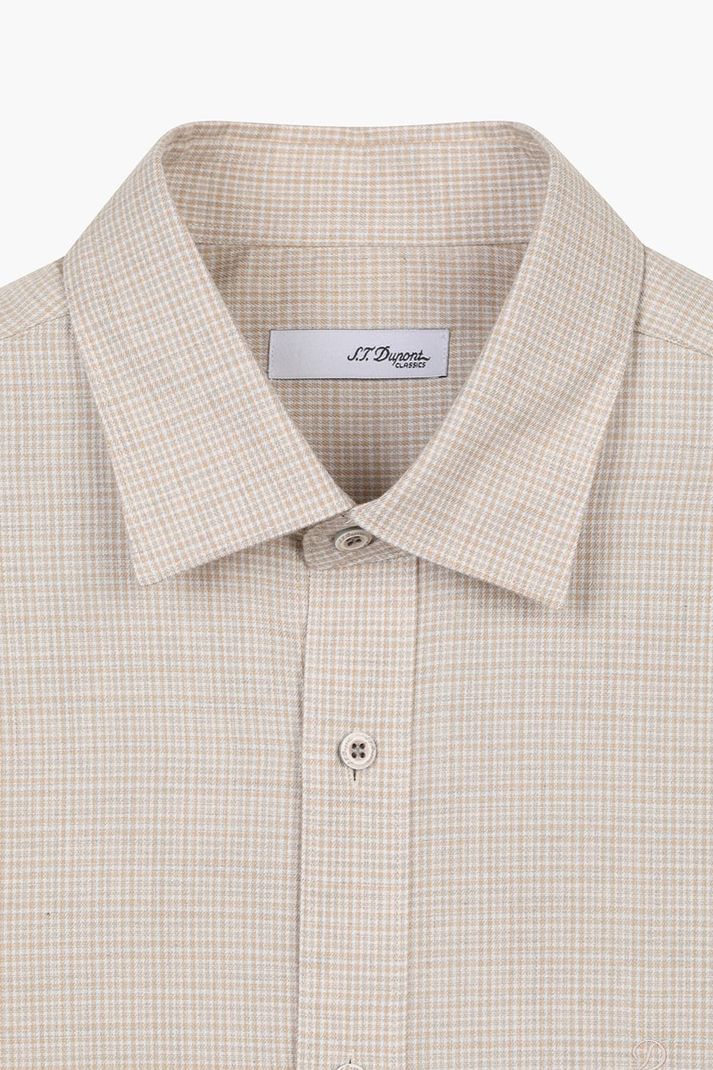 [패밀리세일] 마이크로 체크 기모 331 컴포터블 셔츠 베이지