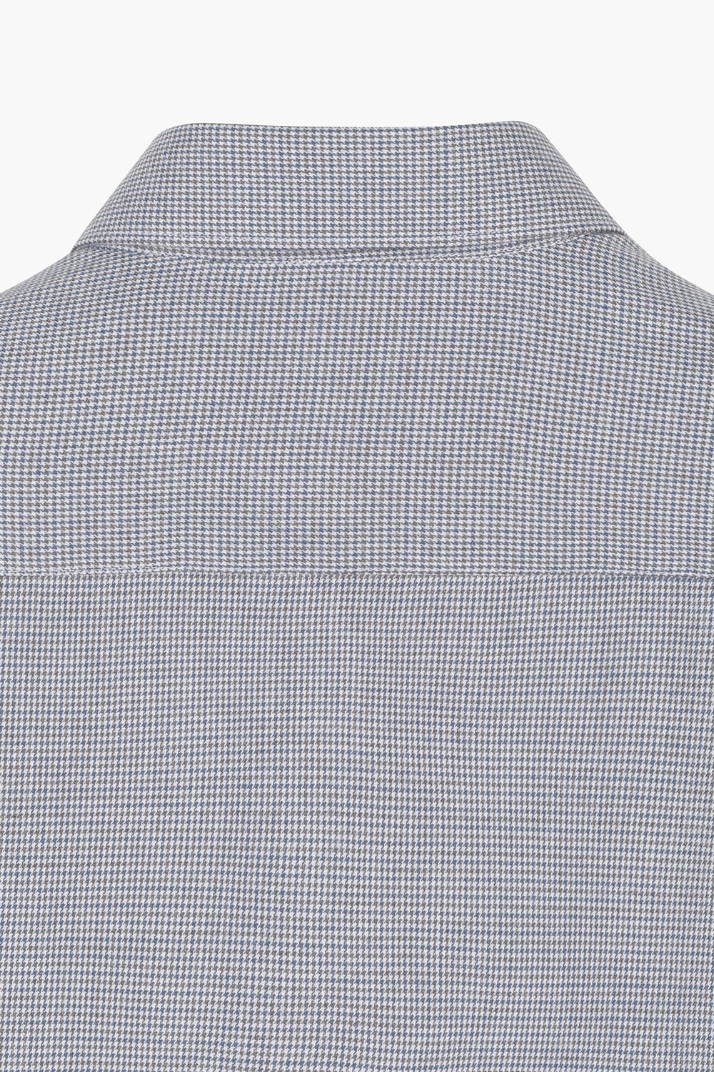 [패밀리세일] 마이크로 하운드투스 체크 기모 706 컴포터블 셔츠 브라운