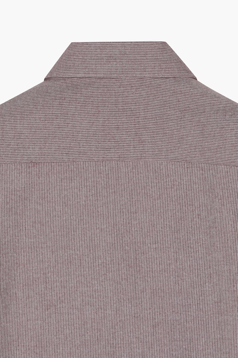 [패밀리세일] 스트라이프 도비 기모 115 비즈니스 셔츠 브라운