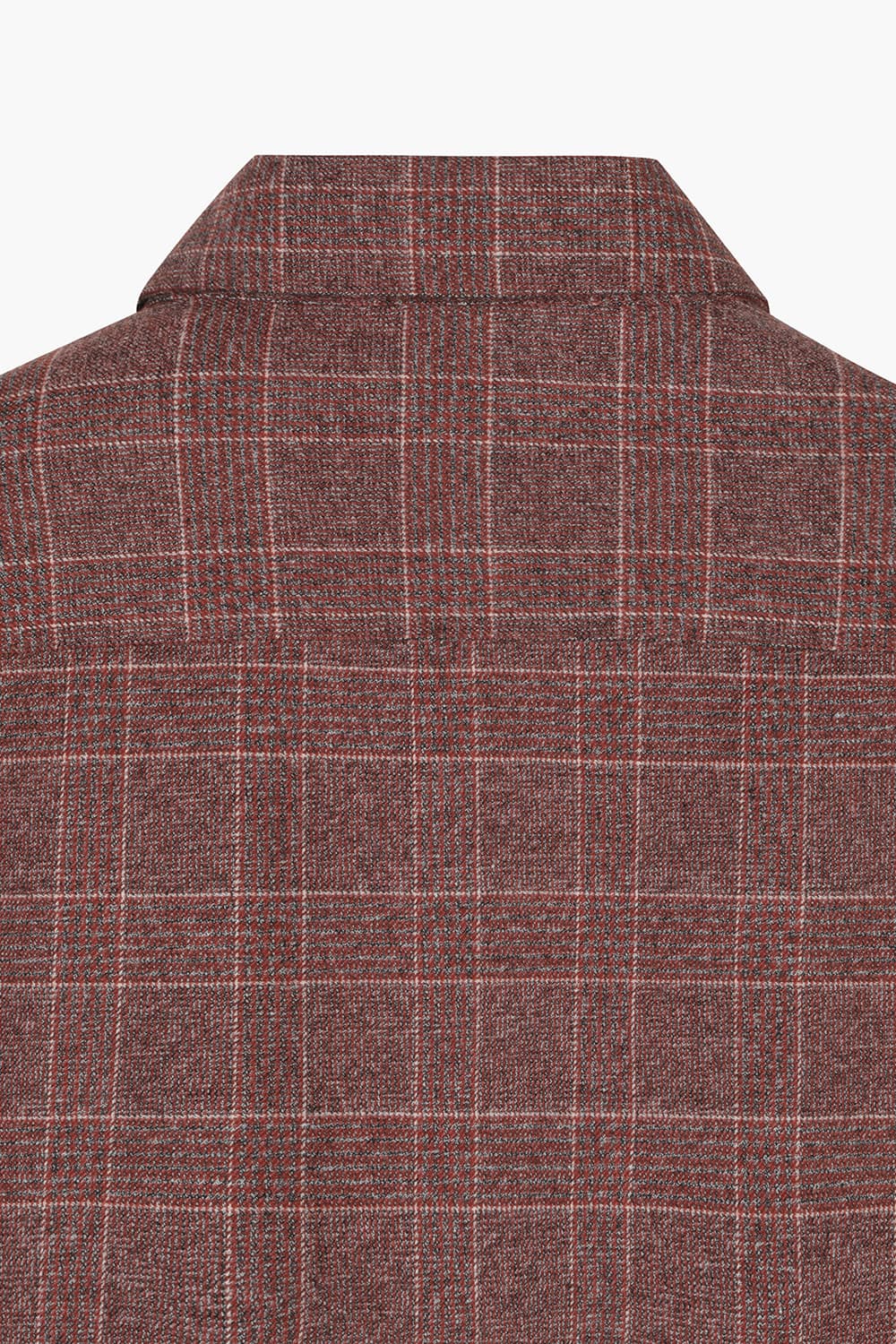 [패밀리세일] 체크 기모 224 비즈니스 셔츠 브라운