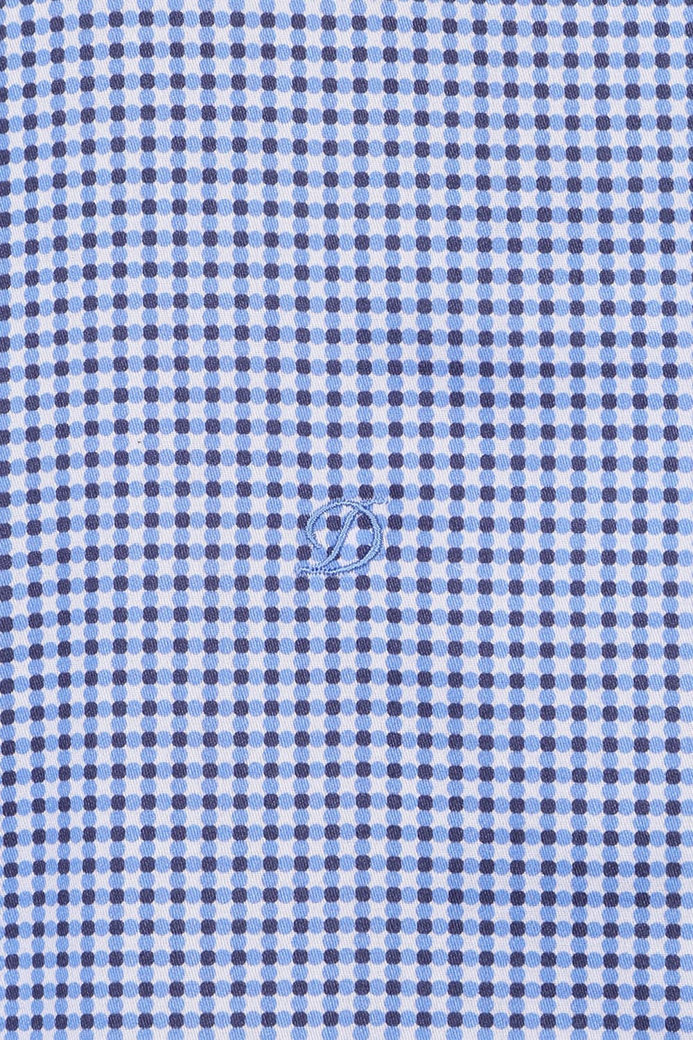 [패밀리세일] 도트 모티브 프린트 255 컴포터블 셔츠 블루