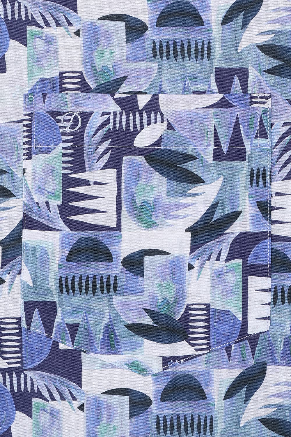 [패밀리세일] 몬티 프린트 509 비즈니스 셔츠 블루