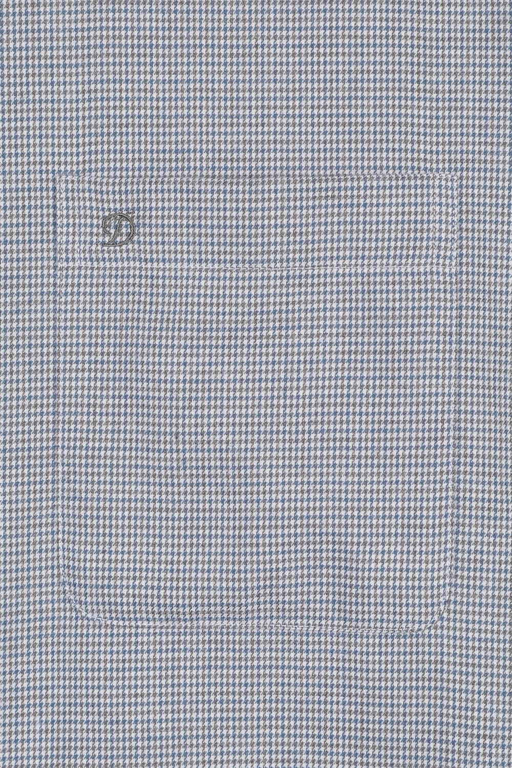 [패밀리세일] 마이크로 하운드투스 체크 기모 706 컴포터블 셔츠 브라운