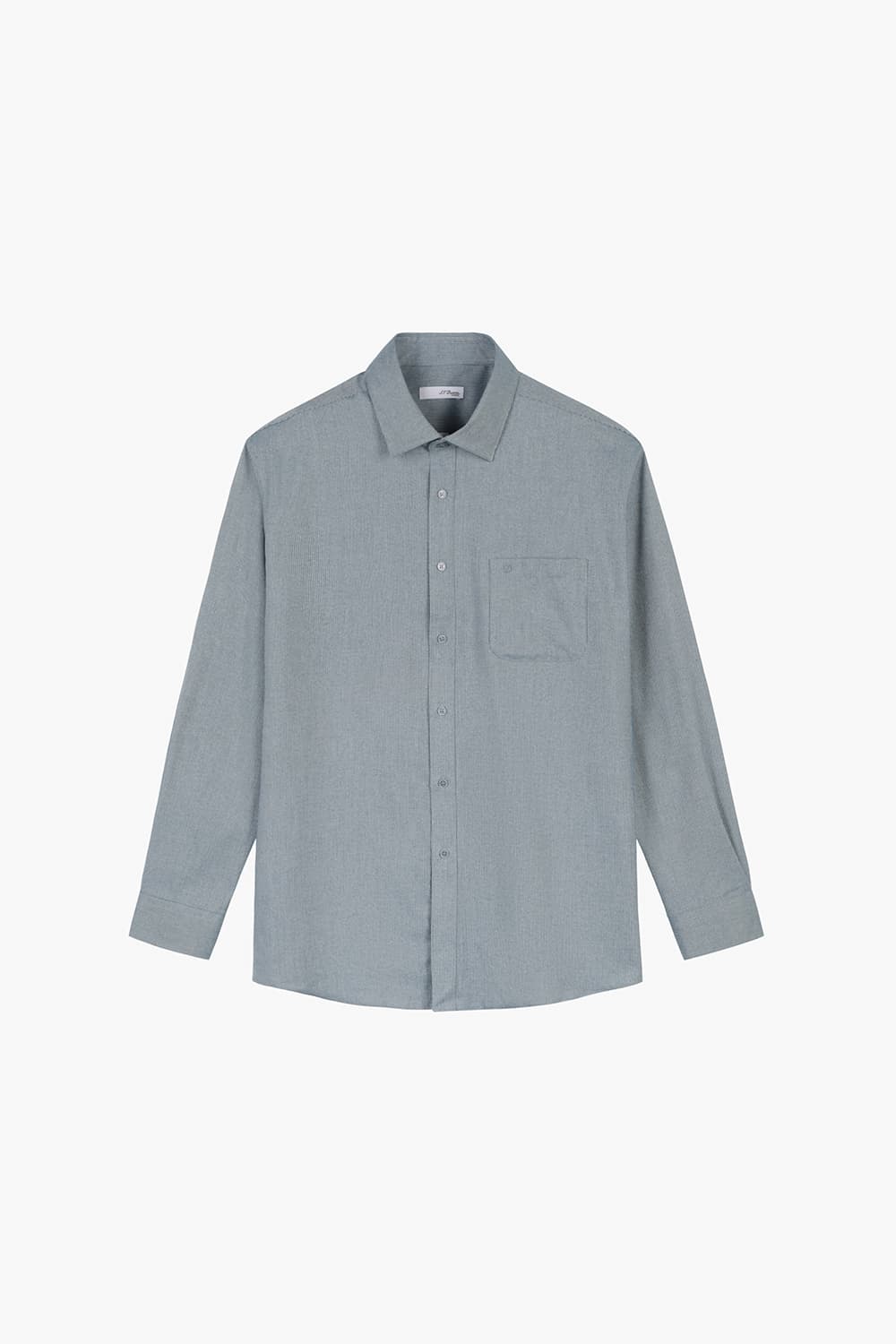 [패밀리세일] 스트라이프 도비 기모 115 비즈니스 셔츠 그린