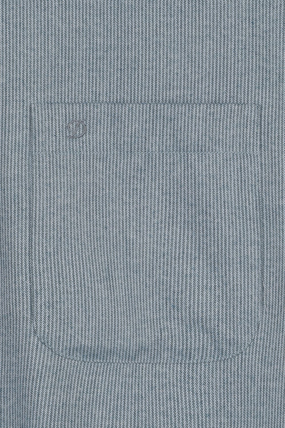 [패밀리세일] 스트라이프 도비 기모 115 비즈니스 셔츠 그린