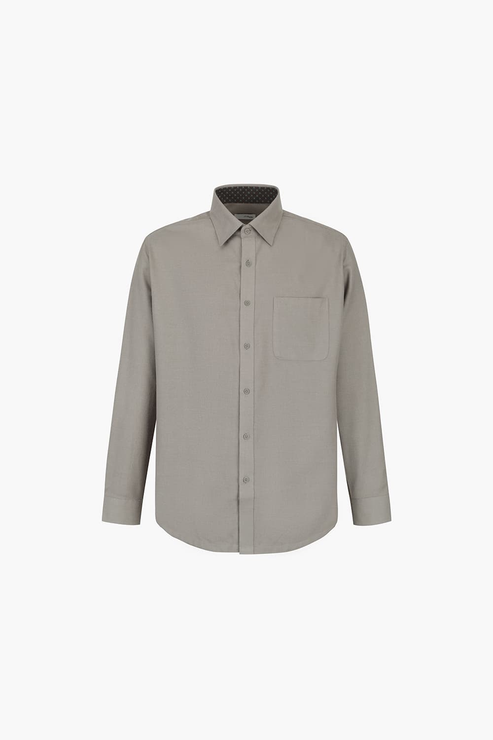 솔리드 기모 배색 732 비즈니스 셔츠 베이지 SE4FM12LS732SBE