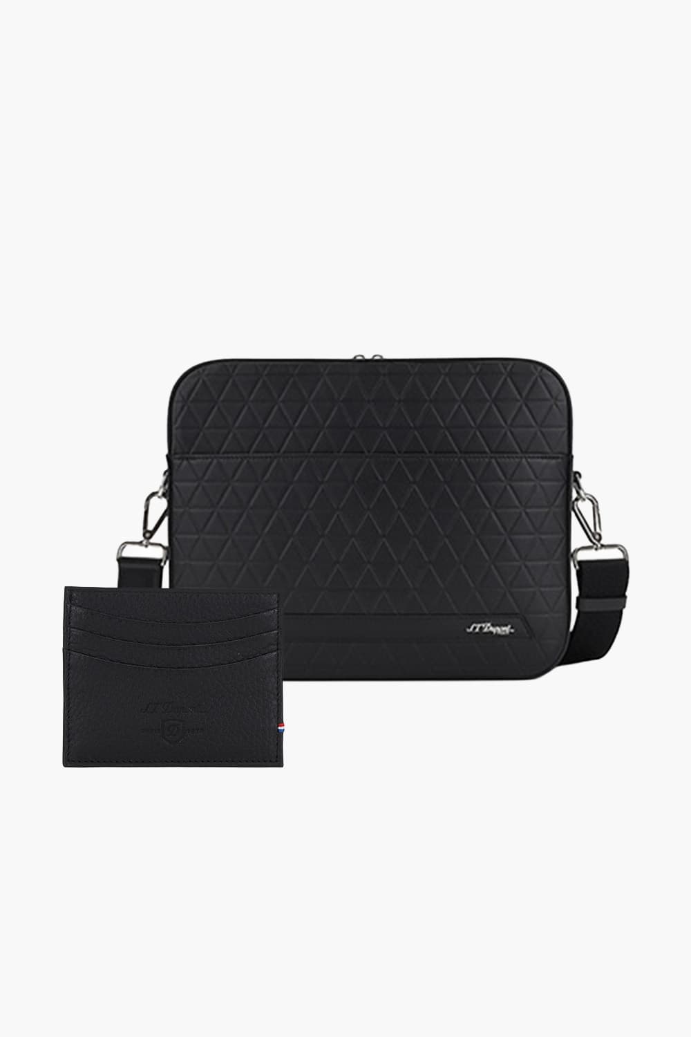 [Limited Set] 크레딧 카드홀더 블랙 &amp; 파이어헤드 메신저백 SET