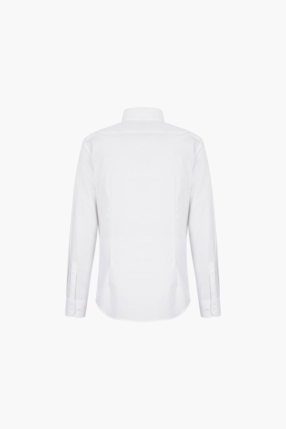 [120's] 순면 솔리드 302 컴포터블 셔츠 화이트 SE5SM21LS302SWH