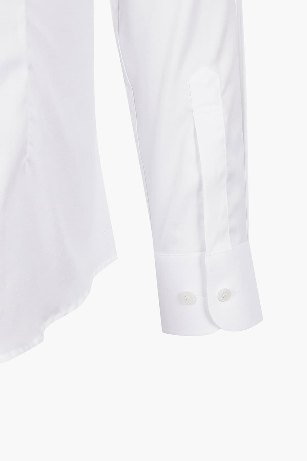 [120's] 순면 솔리드 302 컴포터블 셔츠 화이트 SE5SM21LS302SWH