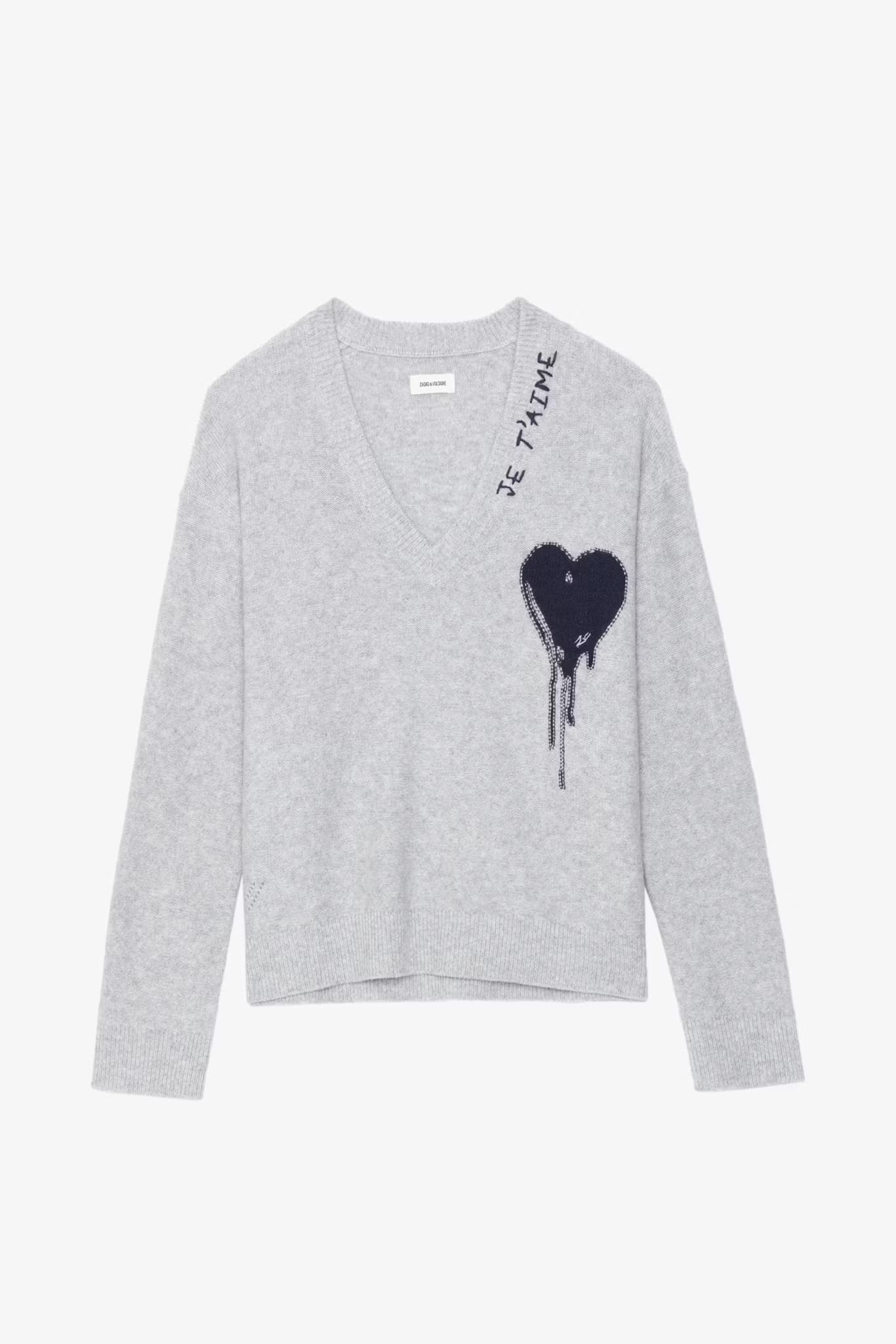 Mikyz Heart Cashmere Sweater