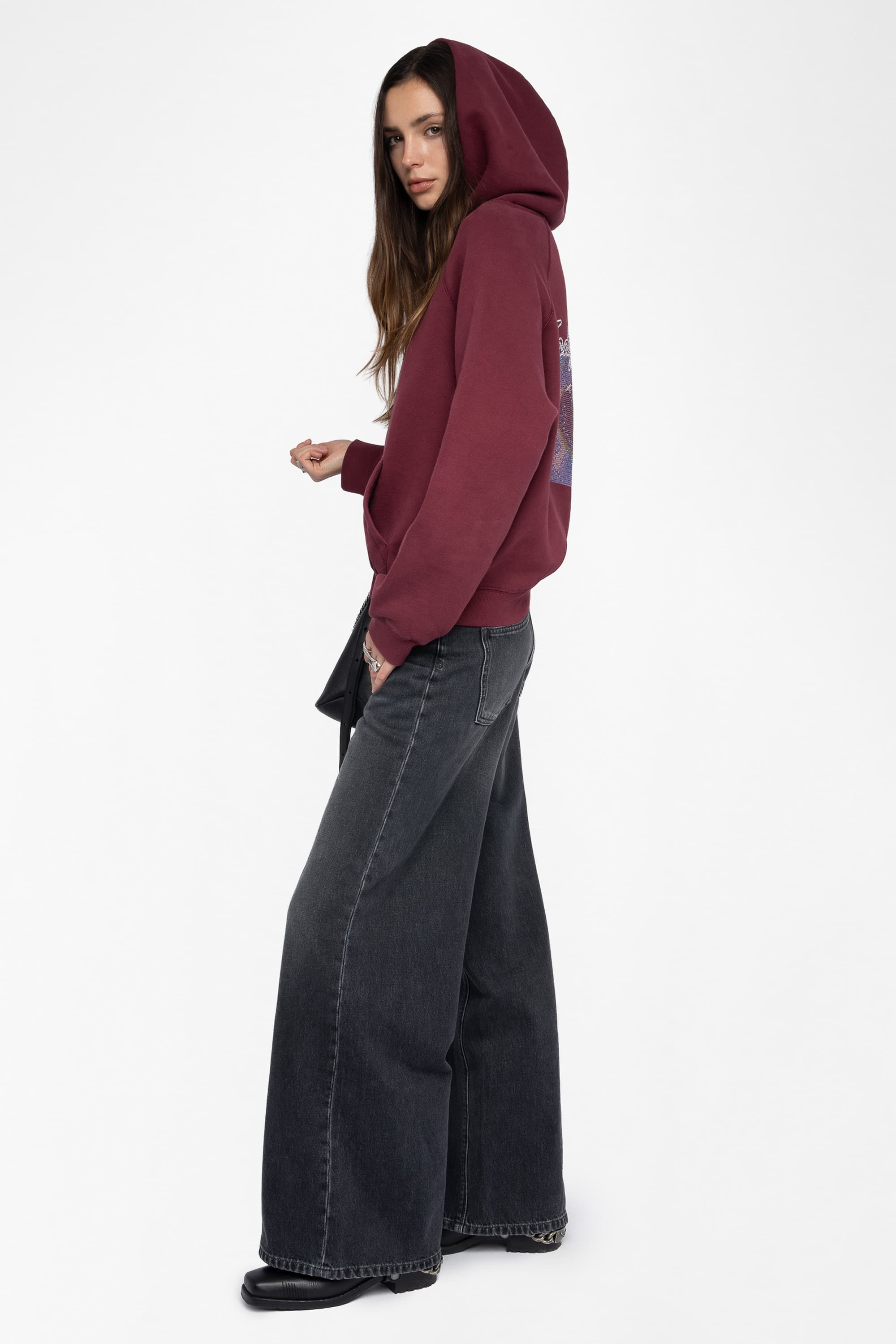 Georgy Photo Strass Hoodie