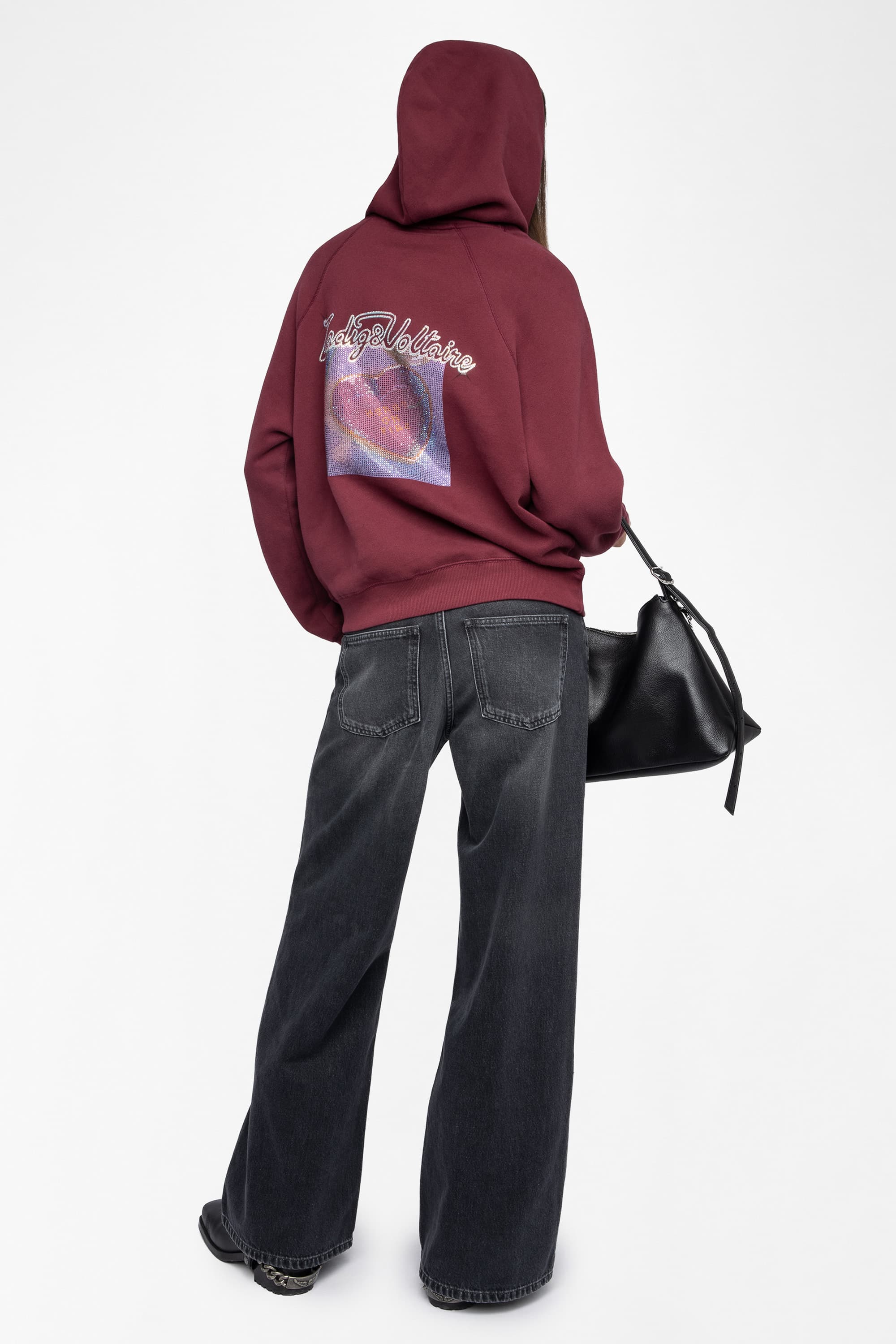 Georgy Photo Strass Hoodie