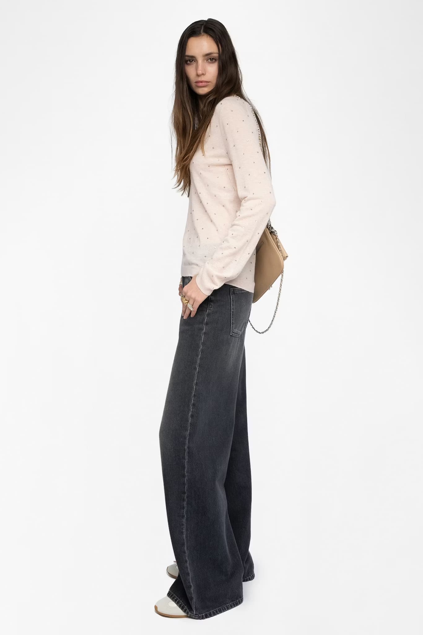 Rivy Strass Cashmere Knit