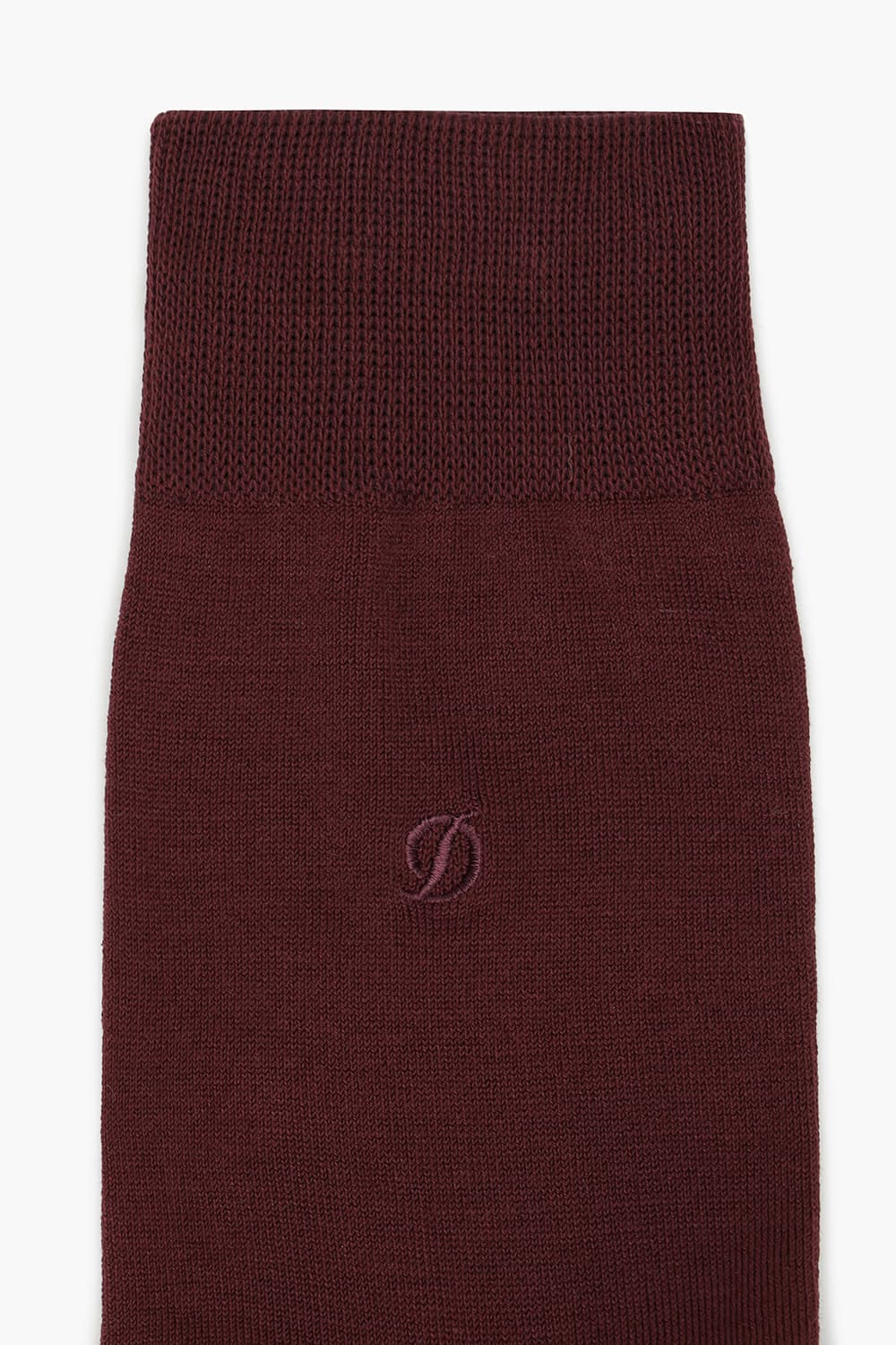 [LAST SIZE] 실켓 솔리드 1001 장목 양말 와인