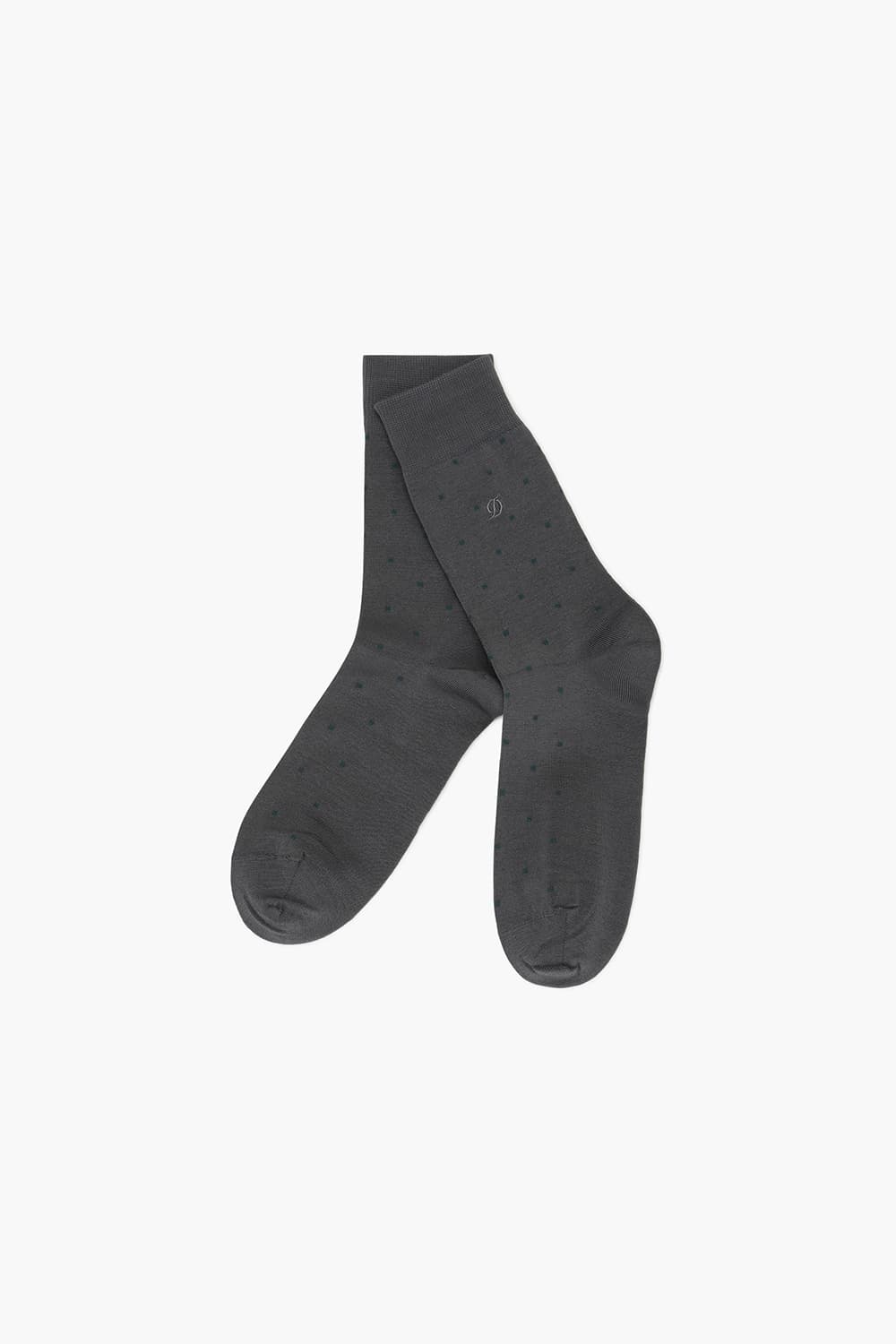 [LAST SIZE] 도트 올오버 1002 장목 양말 그레이