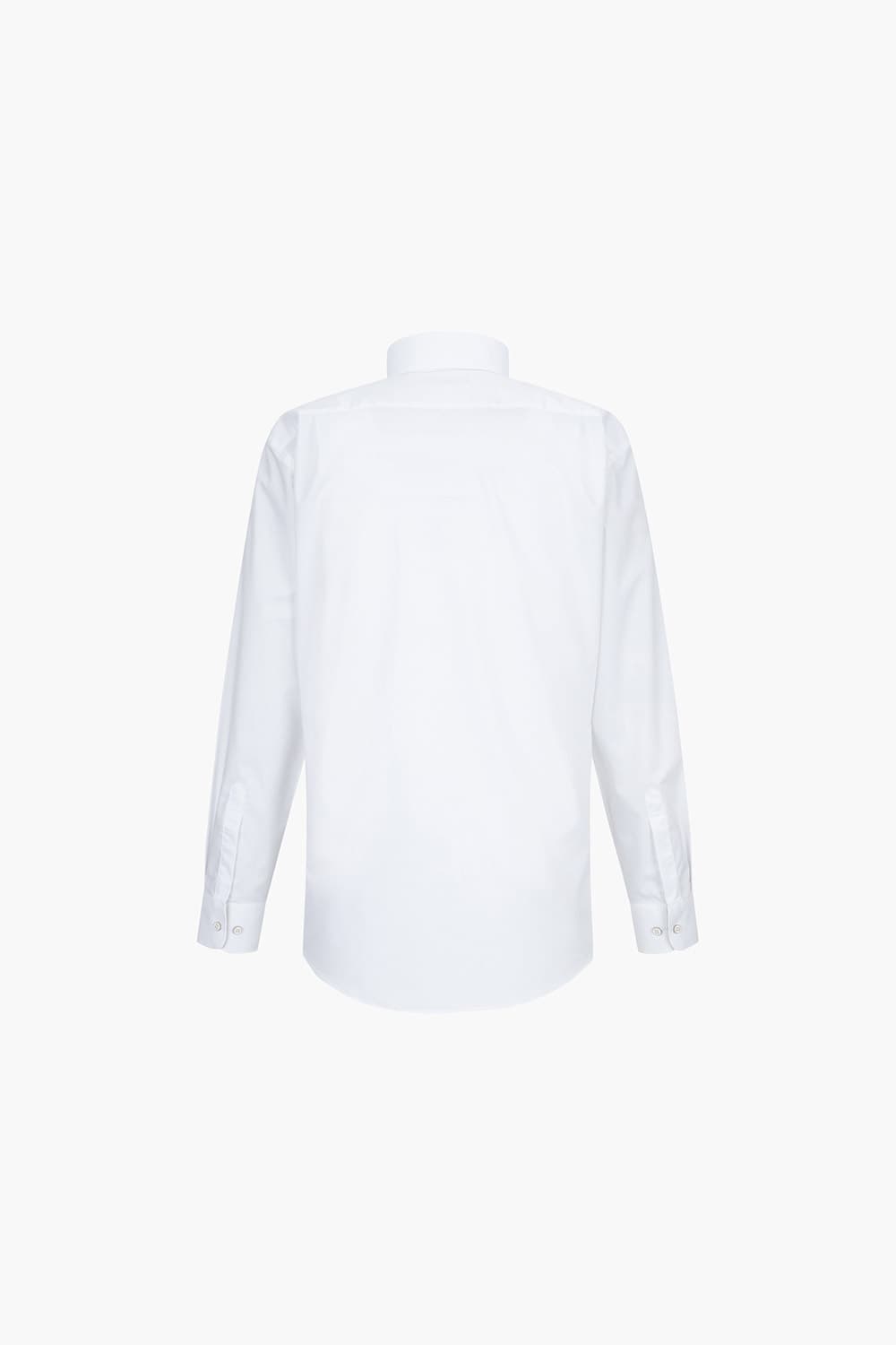 [LAST SIZE] 스트레치 배색 703 비즈니스 셔츠 화이트