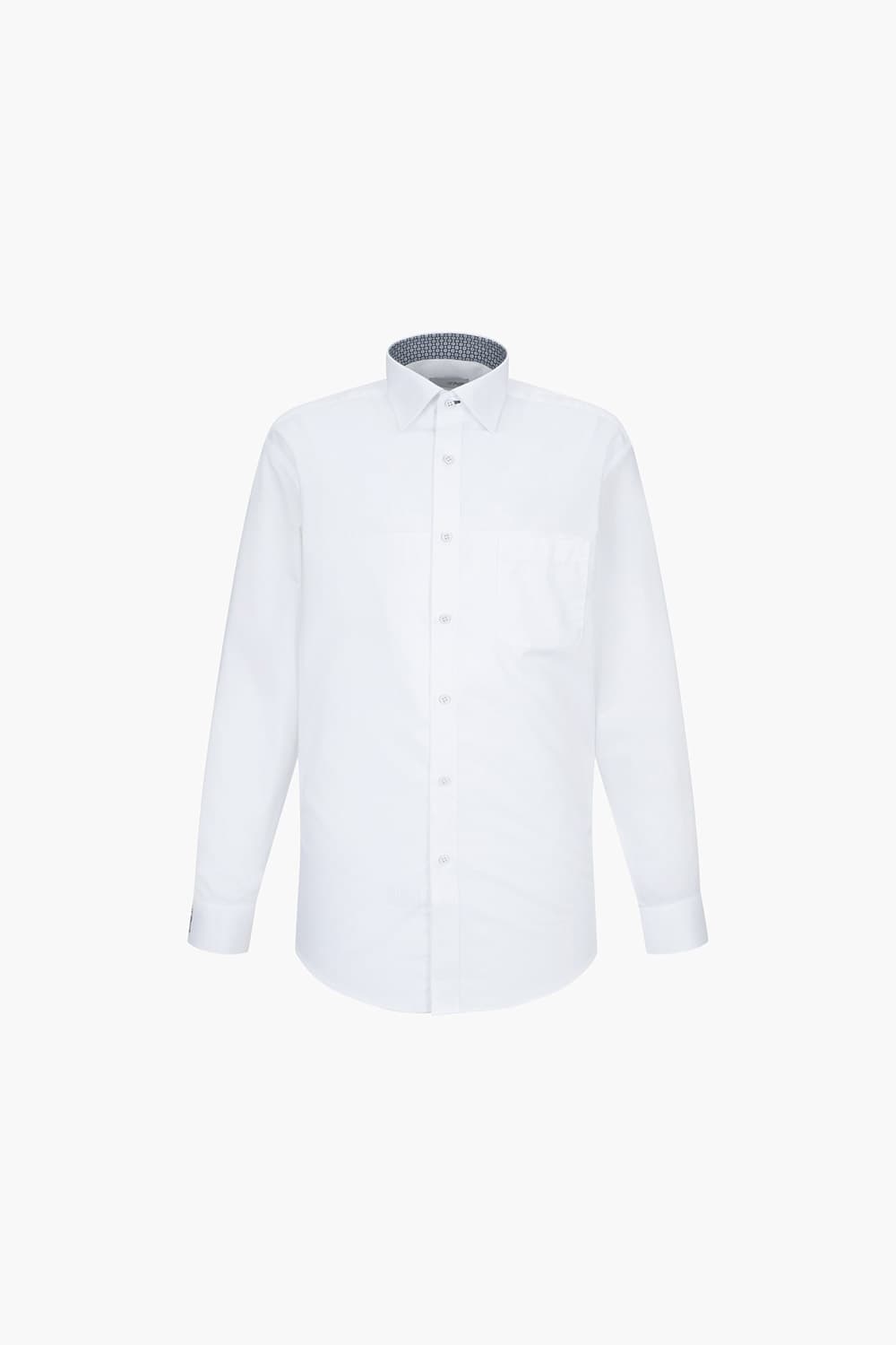 [LAST SIZE] 스트레치 배색 702 비즈니스 셔츠 화이트