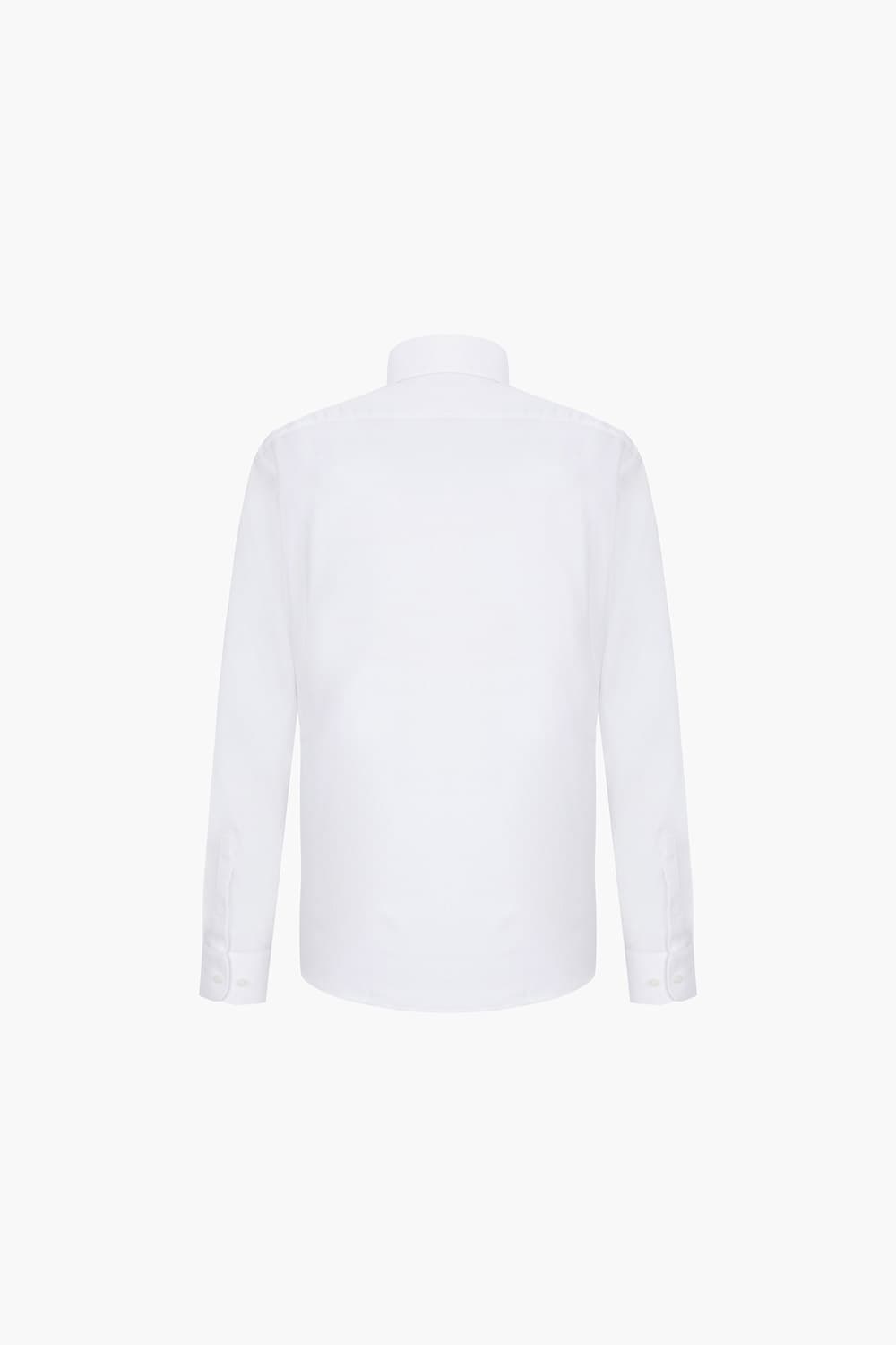 [LAST SIZE] 스트레치 솔리드 163 비즈니스 셔츠 화이트