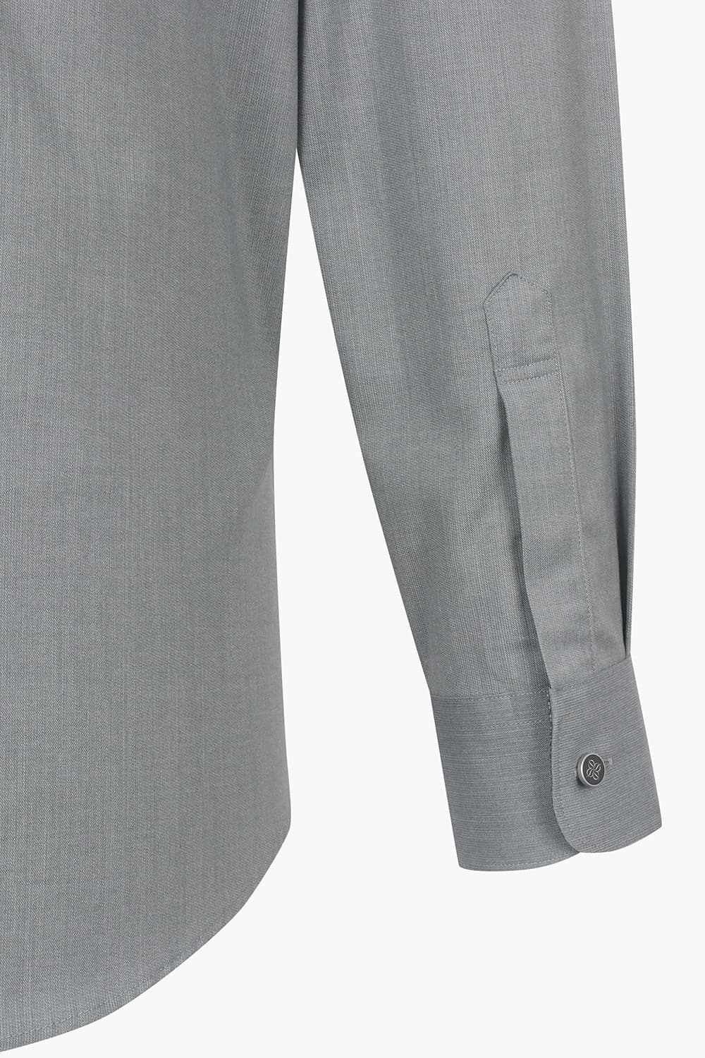 [LAST SIZE] 솔리드 라이크 배색 포인트 112 비즈니스 셔츠 그레이