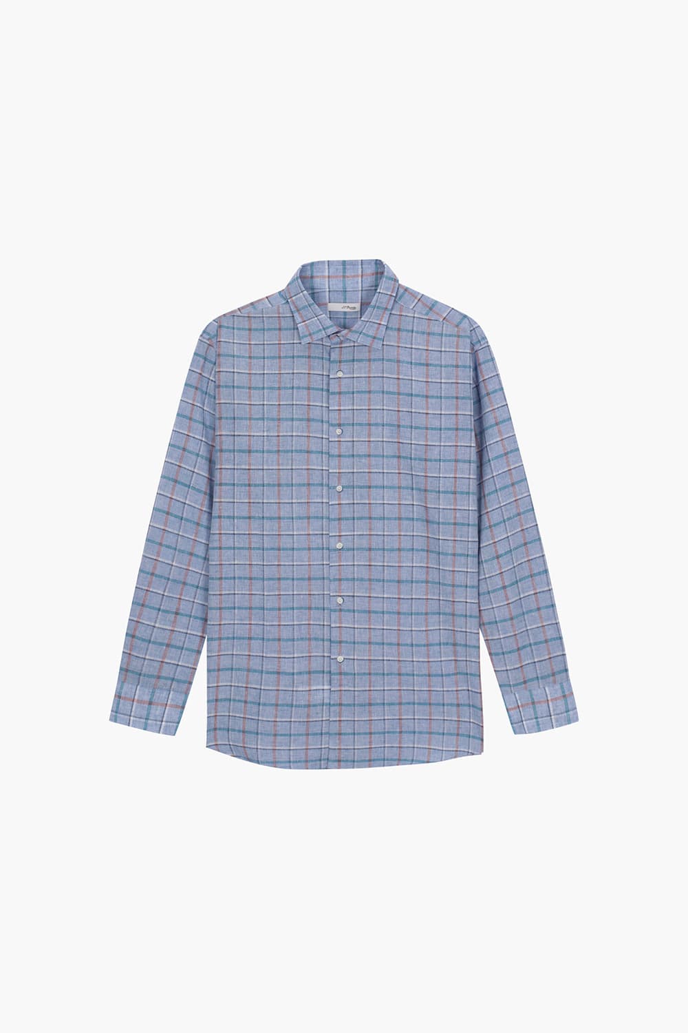 [LAST SIZE] 린넨 윈도우 빅체크 169 비즈니스 셔츠 블루