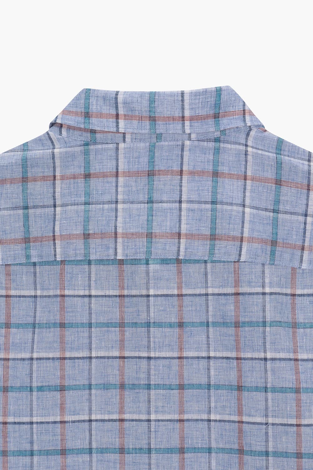 [LAST SIZE] 린넨 윈도우 빅체크 169 비즈니스 셔츠 블루