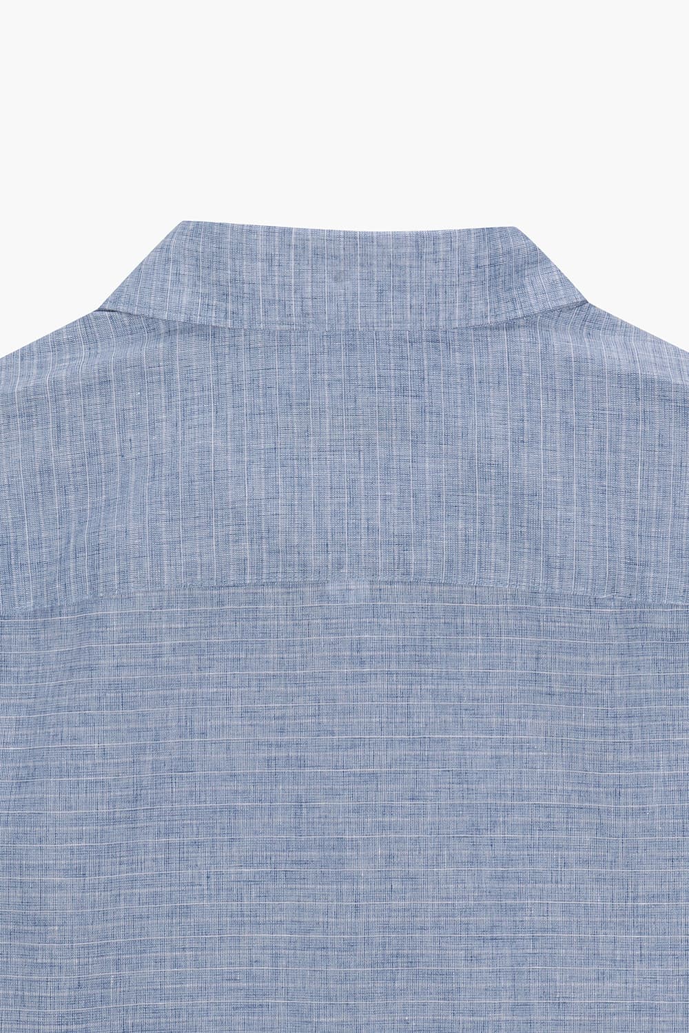 [LAST SIZE] 린넨 스트라이프 165 비즈니스 셔츠 블루