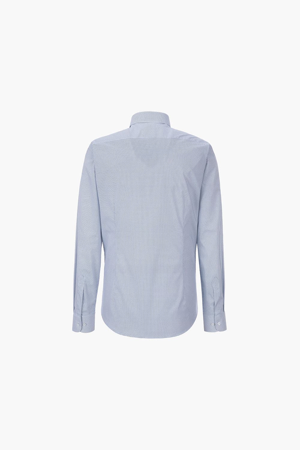 [LAST SIZE] 스트레치 도트 프린트 957 컴포터블 셔츠 화이트