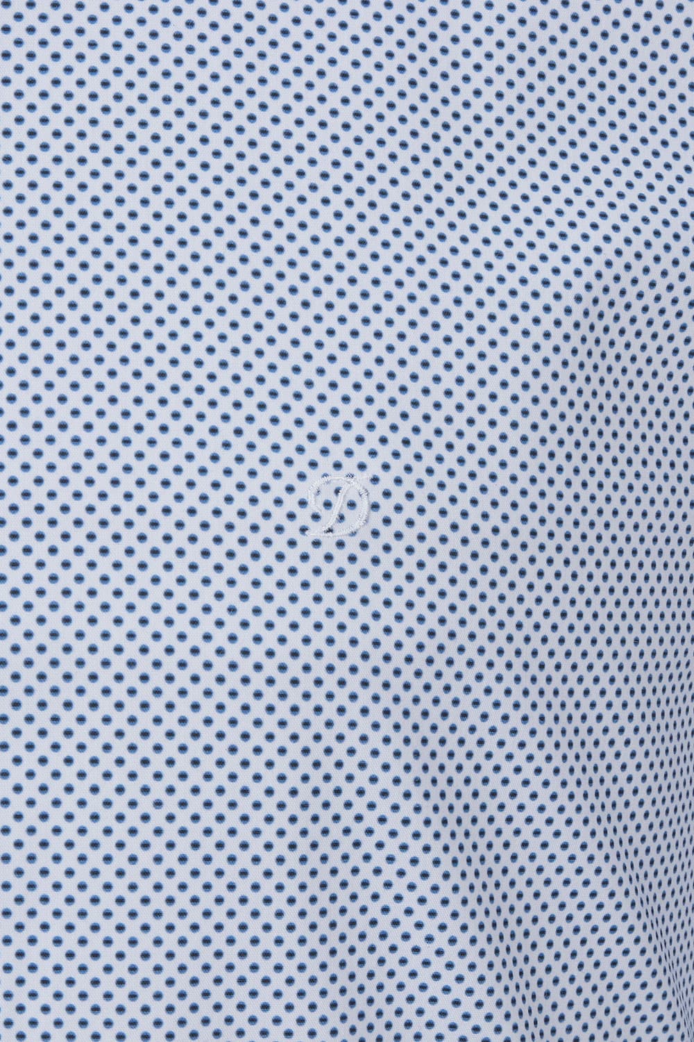 [LAST SIZE] 스트레치 도트 프린트 957 컴포터블 셔츠 화이트