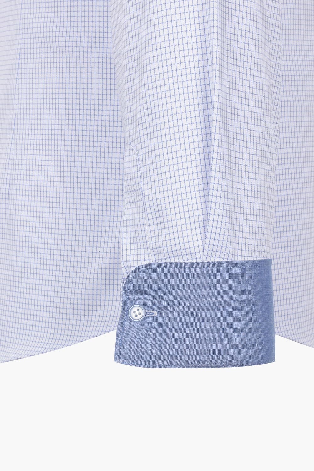 [LAST SIZE] 스트레치 미니 체크 956 컴포터블 셔츠 블루