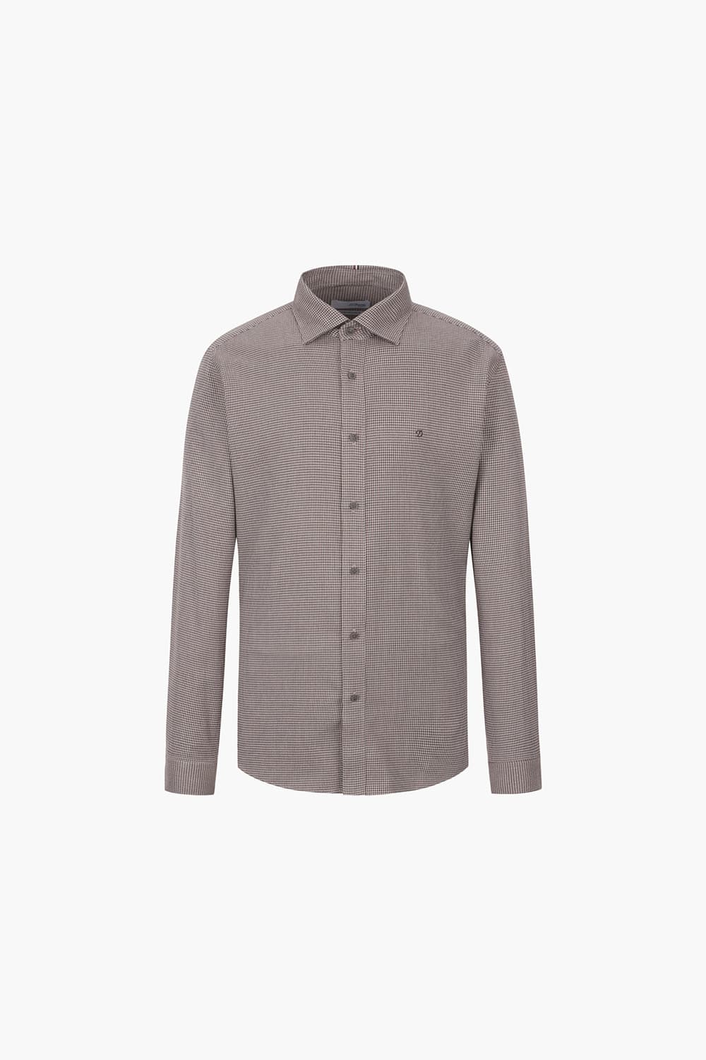 [LAST SIZE] 마이크로 하운드투스 기모 955 컴포터블 셔츠 브라운